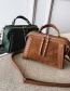 Fashion Leopard Rivet Decorated Bag