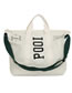 Fashion White Letter Pattern Decorated High-capacity Bag