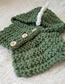 Lovely Green Dinosaur Shape Design Child Knitted Hat