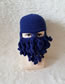 Lovely Blue Octopus Shape Design Pure Color Knitted Hat