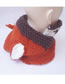 Lovely Brown Cartoon Fox Shape Design Child Knitted Hat