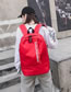 Fashion Red Letter Pattern Design High-capacity Backpack