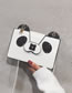 Fashion Brown Cartoon Panda Shape Design Shoulder Bag