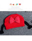 Fashion Red Bowknot Decorated Child Knitted Hat