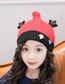 Fashion Red Cartoon Pentagram Decorated Child Hat