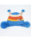 Fashion Pale Blue Stripe Pattern Decorated Child Knitted Hat