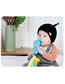 Fashion Gray Pure Color Design Baby Knitted Hat