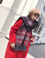 Fashion Olive Tassel Decorated Dual-use Thicken Scarf