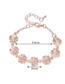 Fashion Pink Insect Shape Decorated Bracelet