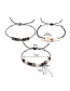 Fashion Black Star&tassel Decorated Bracelet((3pcs)