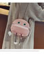 Fashion Pink Cartoon Robot Shape Design Bag