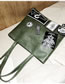 Elegant Green Cartoon Pattern Design High-capacity Bag
