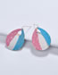 Fashion Multi-color Color-matching Decorated Earrings