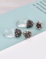 Fashion Transparent Geometric Shape Decorated Earrings