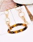 Fashion Gold Color Round Shape Decorated Necklace