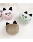 Fashion Light Green Cat Shape Decorated Sleeve For Child
