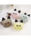 Fashion Dark Gray Cat Shape Decorated Sleeve For Child