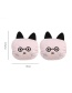 Fashion Pink Cat Shape Decorated Sleeve For Child