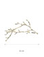 Fashion Gold Color Branch Shape Decorated Hair Clip