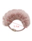 Fashion Pink Pure Color Decorated Hairband