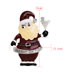 Fashion Brown Santa Claus Shape Decorated Brooch