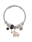 Fashion Black Elephant Shape Decorated Jewelry Set