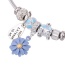 Fashion Blue Flower Shape Decorated Jewelet Set