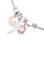 Fashion Pink Moon Shape Decorated Jewelry Set