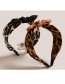 Fashion Gray Leopard Pattern Decorated Headband