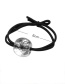 Fashion Gray Ball Shape Decorated Hair Rope