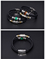 Fashion Black Bead Decorated Bracelet