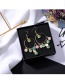 Fashion Multi-color Hollow Out Design Earrings