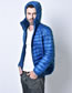 Fashion Gray Pure Color Decorated Down Jacket