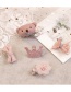 Fashion Pink Rabbit Shape Decorated Hair Clip (5 Pcs )