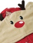Fashion Red Elk&snowflake Decorated Household Clothes For Mother