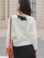 Fashion Dark Khaki Pure Color Design Round Neckline Sweater