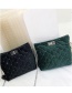 Fashion Green Grid Pattern Design Pure Color Bag
