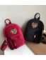 Fashion Red Leopard Pattern Decorated Backpack