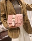 Fashion Pink Pure Color Design Square Shape Bag