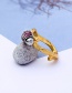 Fashion Gold Color Ladybug Shape Decorated Ring
