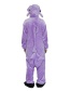 Fashion Purple Pure Color Decorated Pajamas