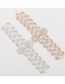 Fashion Gold Color Bowknot Shape Design Hollow Out Bracelet