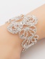 Fashion Silver Color Bowknot Shape Design Hollow Out Bracelet