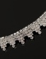 Fashion Silver Color Full Diamond Design Bridal Jewelry Sets