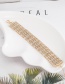 Fashion Silver Color Multi-layer Diamond Design Bracelet