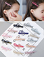 Lovely Light Blue Cat Shape Design Pure Color Child Hairpin