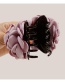 Fashion Claret Red Flower Shape Decorated Hair Clip