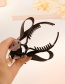 Fashion Black Bowknot Shape Decorated Hair Claw