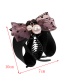 Fashion Pink Bowknot Shape Decorated Hair Claw