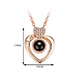 Fashion Silver Color Hollow Out Heart Shape Decorated Necklace